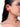 Mary Red Earcuff Earrings featuring a glossy red enamel drip design with a contemporary handcrafted statement silhouette.