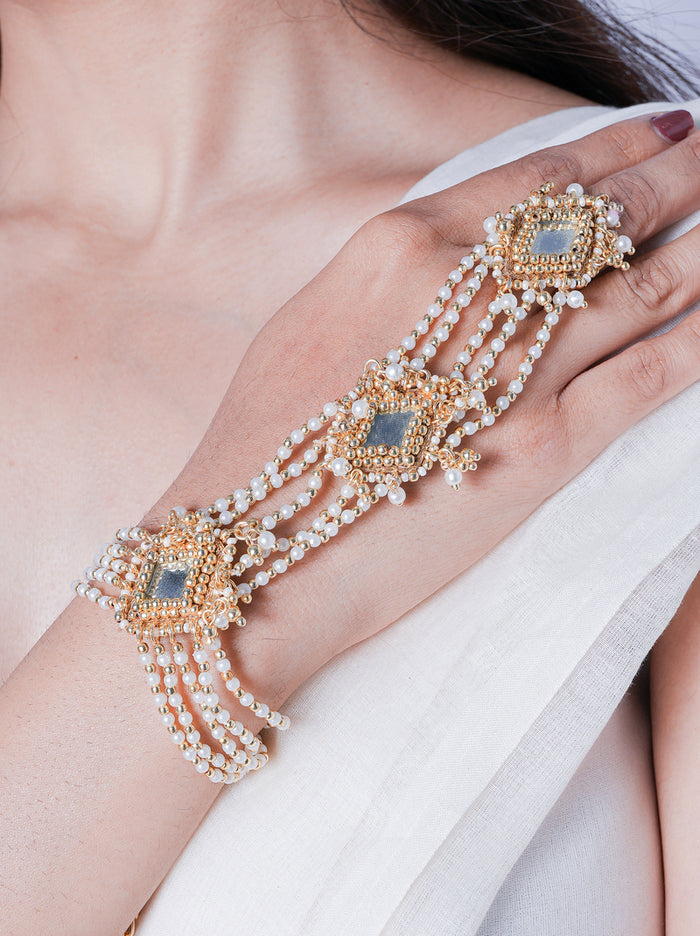 Nikki Mirror Hathphool Bracelet