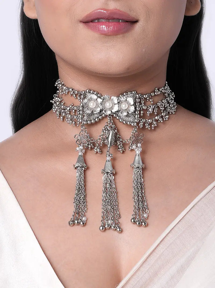 Nirali Beaded Choker Necklace