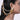 Sargunsha Shell Hairchain Earrings handcrafted with natural shell motifs, cascading faux pearl strands and Gold Tone Finish for Haldi, Mehndi and bridal celebrations.