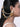 Sargunsha Shell Hairchain Earrings handcrafted with natural shell motifs, cascading faux pearl strands and Gold Tone Finish for Haldi, Mehndi and bridal celebrations.