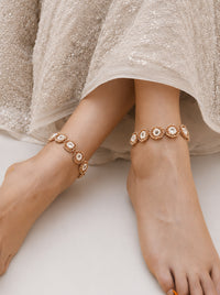 Sitara Royal Mirror Anklet