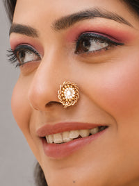 Sitara Bridal Mirror Nath