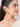 Soni Crystal Ball Earcuff featuring crystal-encrusted spheres on a sleek gold tone ear-climbing design for contemporary festive and party styling.