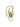 Spider Contemporary Designer Earcuff handcrafted in brass with an abstract sculptural design and gold tone finish.