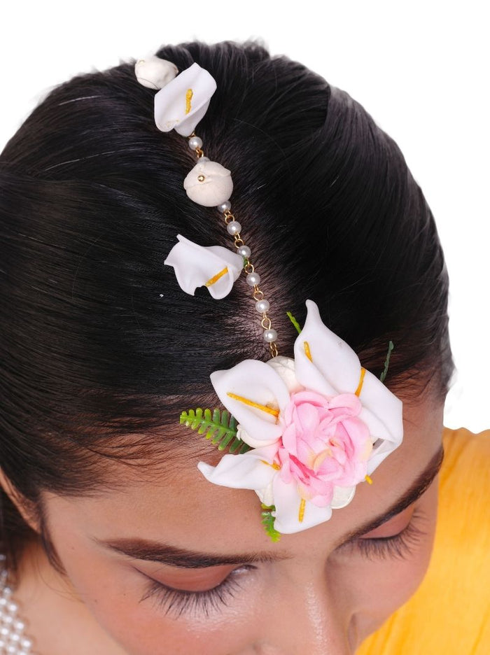 Suman Maangtika - Haldi Jewellery