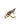 yana leaf statement ring in gold tone finish